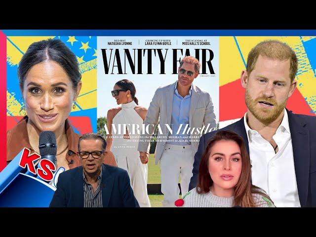 "END OF LINE" For Meghan And Harry After Vanity Fair TAKEDOWN | Kinsey Schofield Unfiltered Analysis