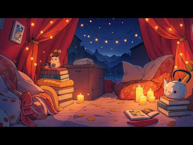 cozy reading fort | calm lofi beats for comfort & focus