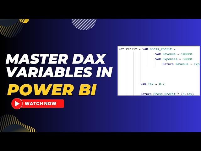 Mastering DAX Variables: Boost Your Power BI Formulas | MiTutorials