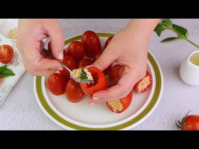 Stuffed piccadilly tomatoes: soft and delicious for a side dish easy to make!