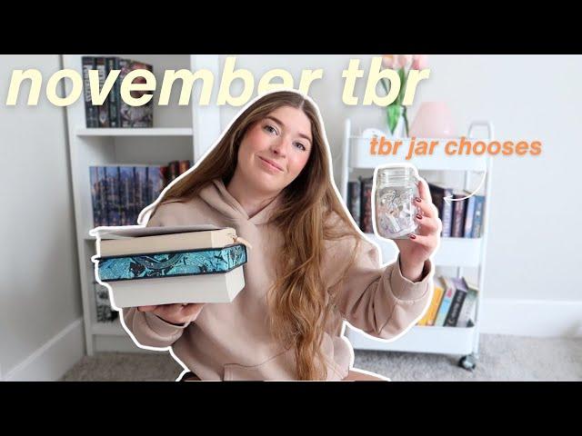 TBR prompt jar chooses my November reads! 🫶🫙 NOVEMBER TBR 2024