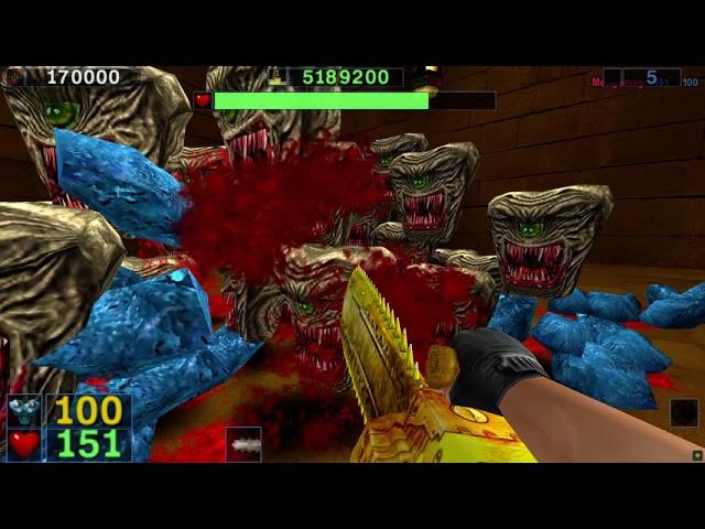 Serious Sam The Second Encounter ‣ Chainsaw Challenge [custom Map] No Commentary Walkthrough