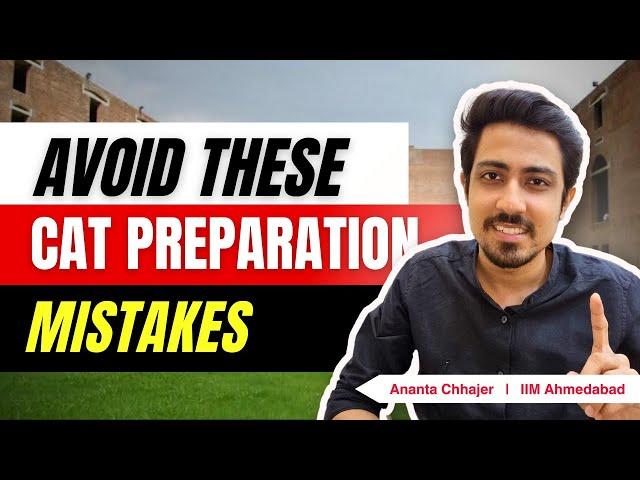 Watch this before you start CAT 2024 Preparation as a beginner | CAT Exam Strategy