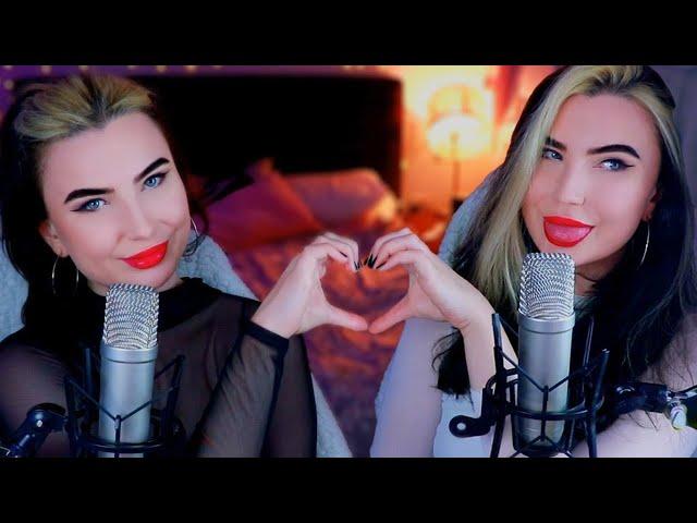 ASMR Twin Ear Schlurping - Mouth Sounds & Ear Schlurping for Intense Tingles