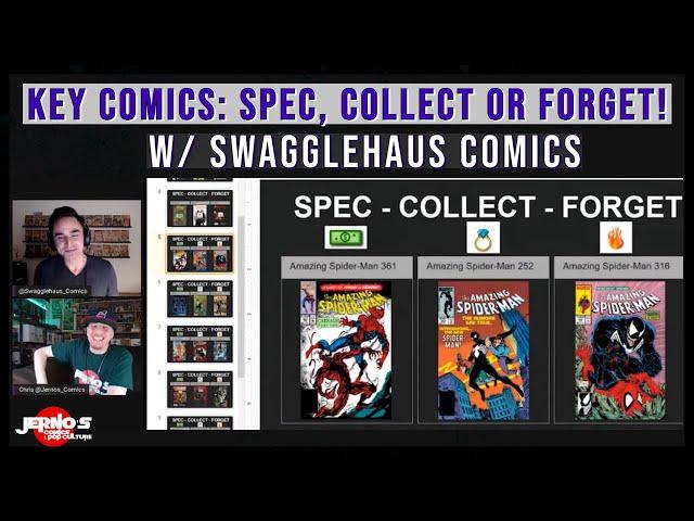 KEY COMICS: SPEC, COLLECT, FORGET! W/ SWAGGLEHAUS COMICS