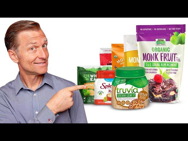 Alternative Sweeteners: Monk Fruit, Stevia, Erythritol & Xylitol – Dr. Berg