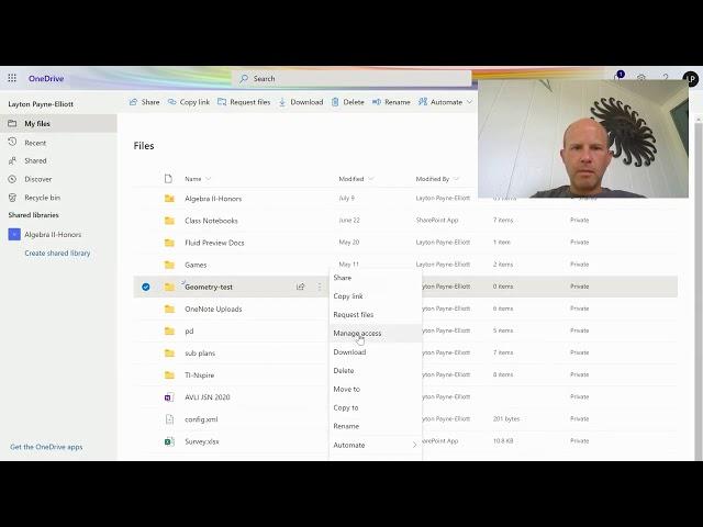 OneDrive - creative folders with multiple owners