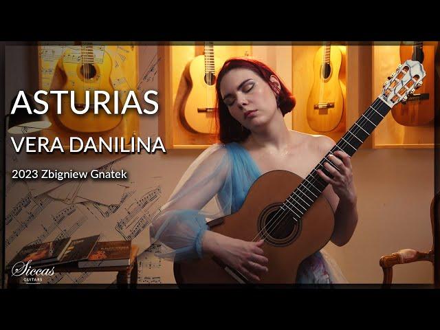 Vera Danilina plays Asturias by Isaac Albeniz on a 2023 Zbigniew Gnatek Guitar