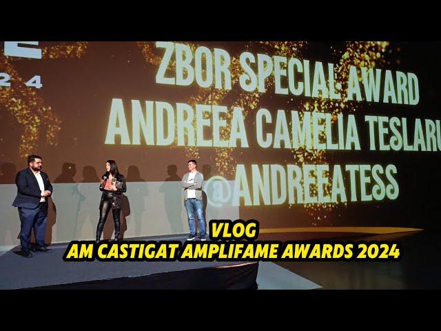 Un VLOG cu de toate|Cum am câștigat AMPLIFAME AWARDS 2024|Produse noi,make-up ORIFLAME|andreeatess