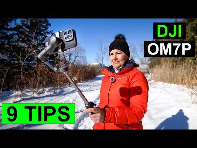 MASTER DJI OM7 & OM7P | 9 TIPS YOU NEED TO KNOW