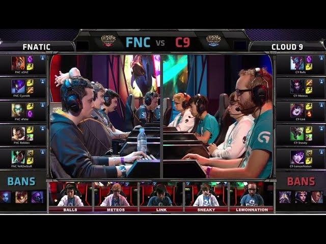Fnatic vs Cloud 9 | All-Star 2014 Challenge Group Stage Day 1 | FNC vs C9