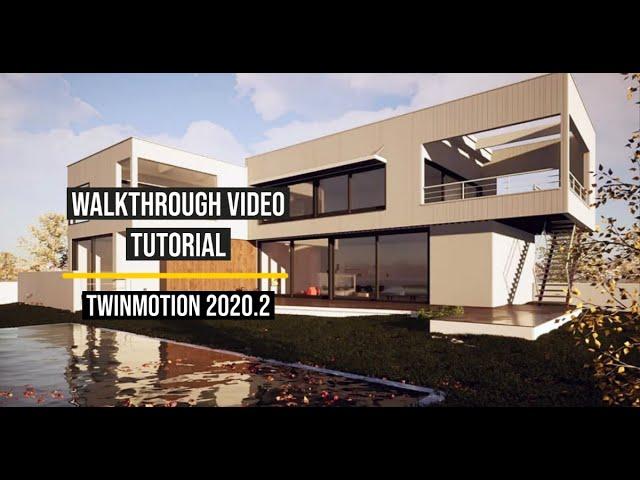 Walkthrough Render Settings of Twinmotion 2020.2