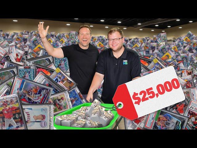 We Spent $25,000 in Two Hours on Sports Cards