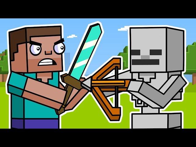 Block Squad: Minecraft Survival Mode (Animation Compilation) | ArcadeCloud