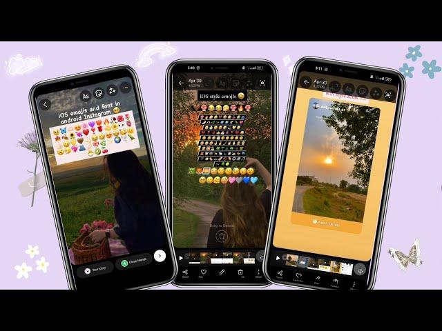 iOS Instagram for all Android Phones|| iOS emojis + iOS fonts + iOS reels & stories + note feature