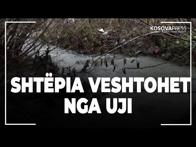 Shpërthimi i kanalit të ujit në veri, shtëpia veshtohet nga uji