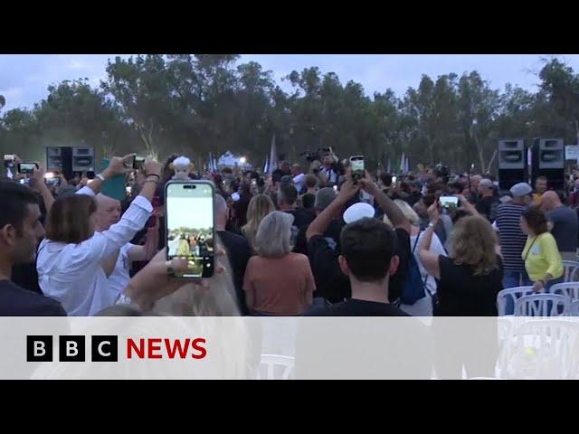 Israel marks a year on from 7 October Hamas attack | BBC News