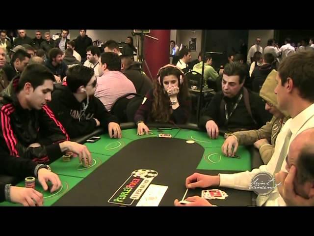 Giorgia Tabet in un'ottima giocata al Casino de la Vallée | Saint-Vincent