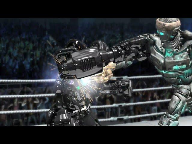 REAL STEEL THE VIDEO GAME [XBOX360/PS3] - ATOM vs ZEUS & METRO, MIDAS