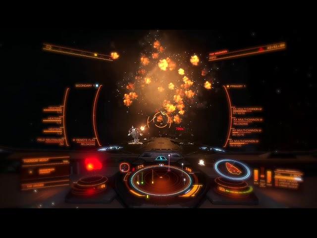 Elite Dangerous - DHT Defending the Gnosis - Thargoid Combat