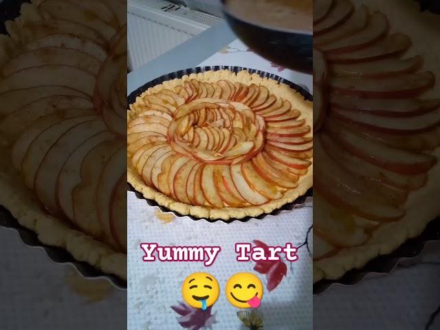  Homemade Apple Tart with Cinnamon #food #sweet #shortvideos #short