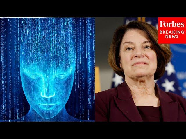 'Hair-On-Fire Moment': Amy Klobuchar Warns Of The Dangers Of Artificial Intelligence For Democracy