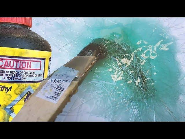 Simple Fiberglass Hull Repair