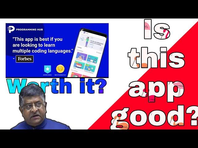 #1 app review  does this app worth it? Editors choice ft. Programming hub️ paise waste mat karna