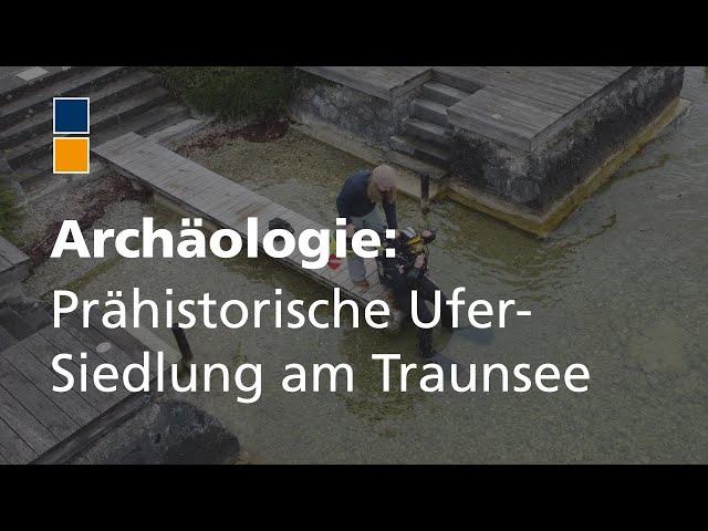 Archäolog:innen erforschen urzeitlichen Warenumschlagplatz in Traunkirchen