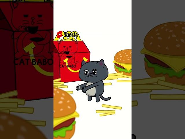 I WANT ABS ! Cat Babo (Animation Meme) #Shorts