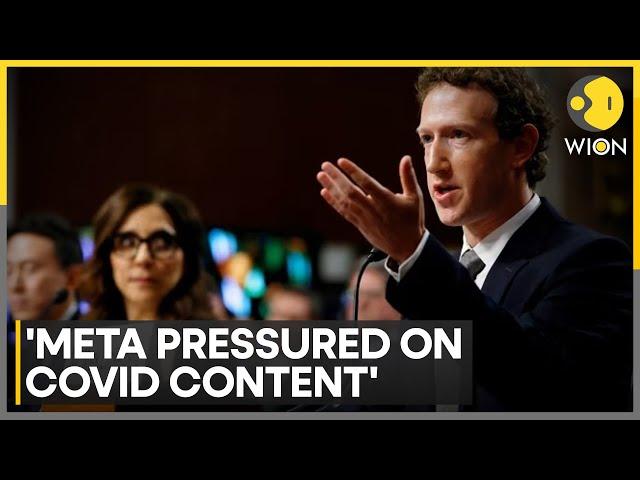 Facebook pressured by US govt to censor Covid content: Mark Zuckerberg | Latest News | WION