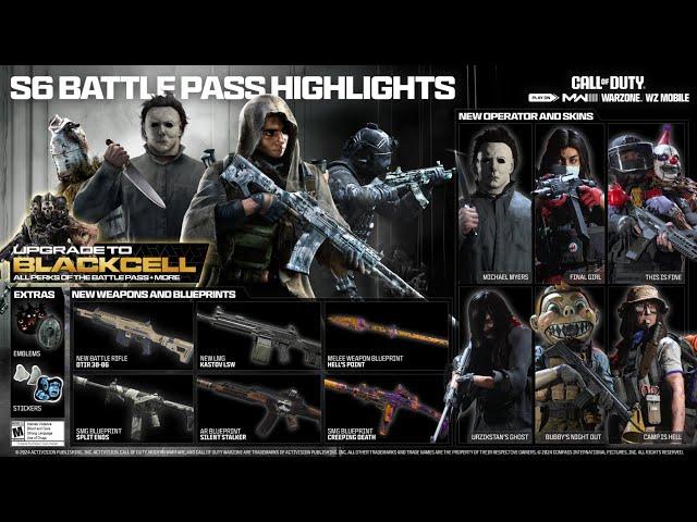 MW3 - Season 6 Battle Pass Teaser Tier 100 Urzikstan Ghost  Modern Warfare 3 The Hunting