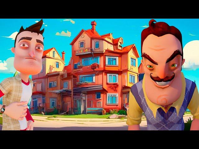 ШОУ ПРИВЕТ СОСЕД!ОГРОМНЫЙ МУЛЬТЯШНЫЙ ДОМ ПОЛНОЕ ПРОХОЖДЕНИЕ!ИГРА HELLO NEIGHBOR MOD NEIGHBOR QUEST!