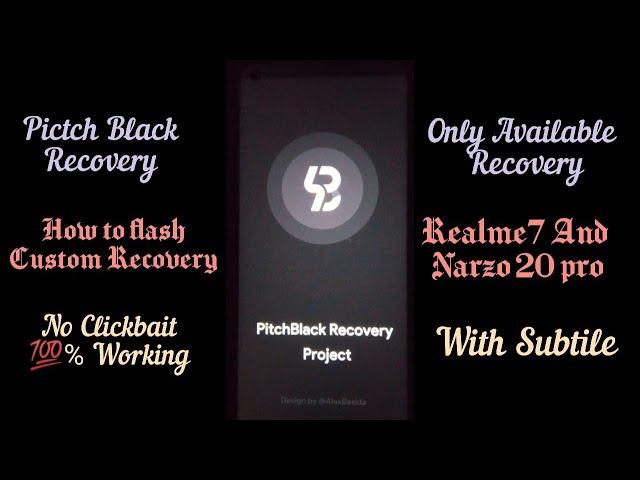 REALME 7 / NARZO 20 PRO RECOVERY | PBRP | TWRP FOR REALME 7 / NARZO 20 PRO / ORANGE FOX RECOVERY