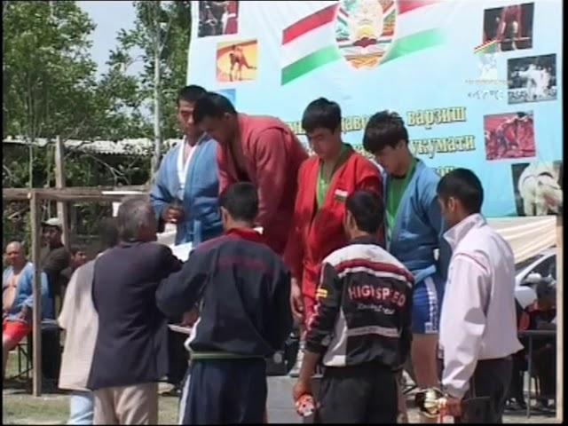 Мусобиқаи ҷумҳуриявӣ оид ба гӯштини самбо.Faridun Umedov sambo cup langlif -90kg
