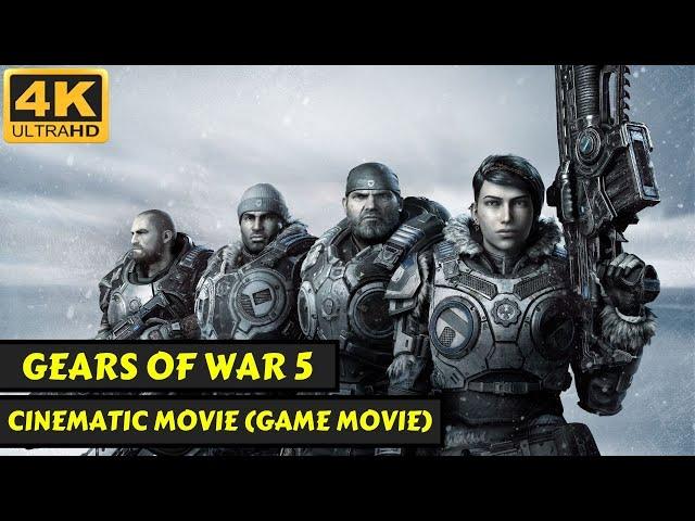 Gears of War 5 - Cinematic Movie (GAME MOVIE) - All Cut Scenes - 4K