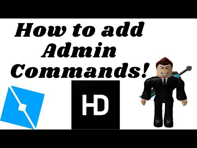 How to add HD Admin in Roblox Studio