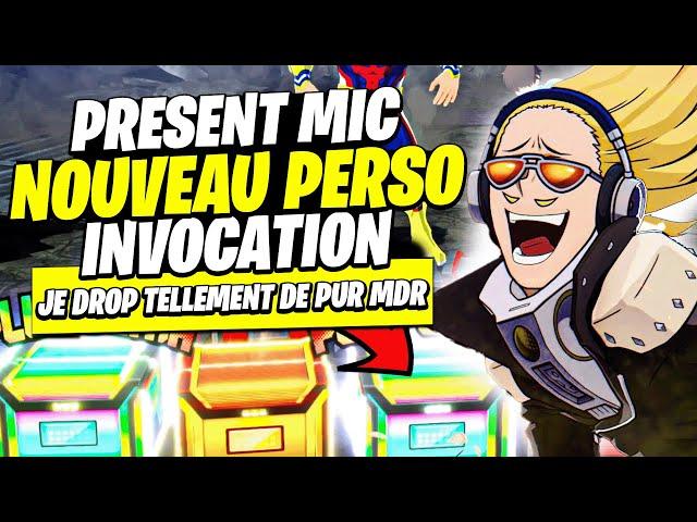 INVOCATION LÉGENDAIRE !!! PRESENT MIC LE MEILLEUR ROUGE ! MY HERO ULTRA RUMBLE SAISON 7