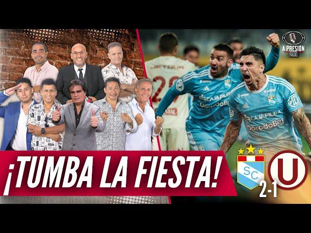 ¡TUMBA LA FIESTA! Sporting Cristal 2-1 Universitario