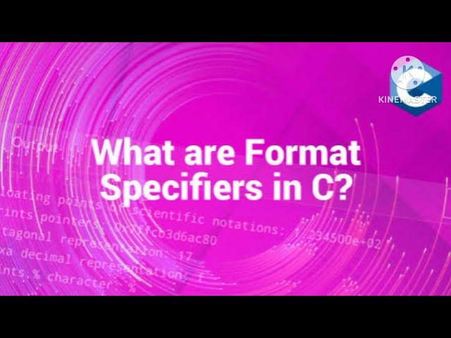 what are Format Specifier in C language