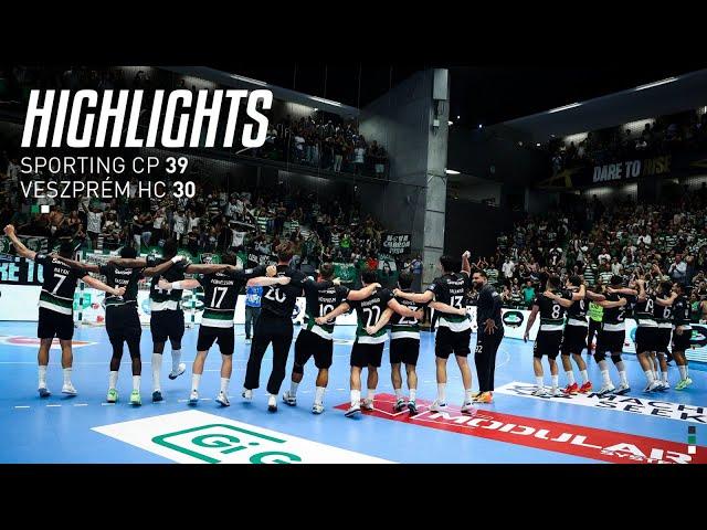 Andebol | EHF Champions League: Sporting CP 39-30 Veszprém HC