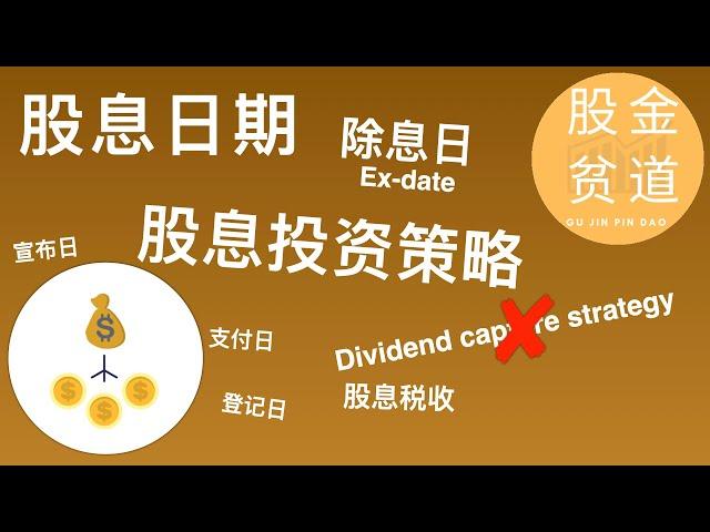 股息相关的日期和投资策略：除息日(Ex-dividend date),股息捕获策略(dividend capture strategy)真的可行么？