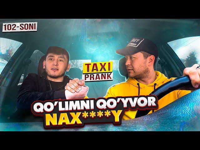 Taksida Prank #102-SoniTiktoker (So’kinadigan) Sulton muxammad bilan bo’ldi