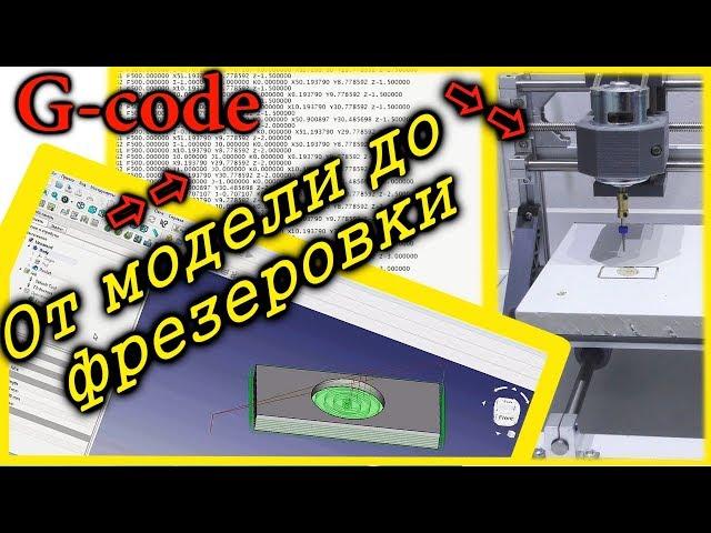 Как сделать управляющею программу G-CODE  для фрезерного ЧПУ станка в FreeCAD