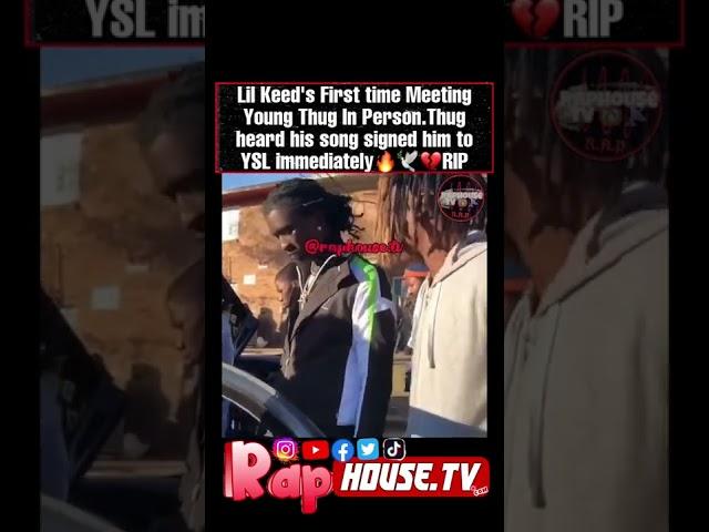 Just legendary TB to when Young Thug heard Lil Keed First Time and signed him to his Label YSL! Rip