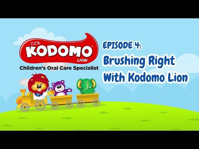 Kodomo Lion Web Series - Episode 4: Brushing Right With Kodomo Lion