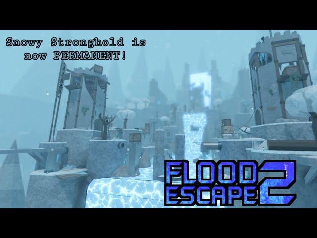 Snowy Stronghold [Crazy] by SmokeyTheFox is now a PERMANENT map! | Roblox FE2