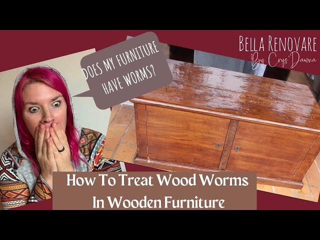 How To Treat Wood Worms In Wooden Furniture