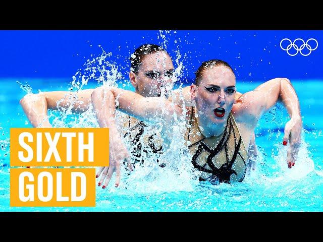 The routine that earned Romashina her SIXTH gold!