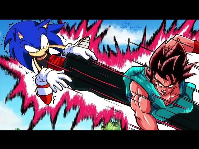 Sonic vs Goku episode 1 comic dub